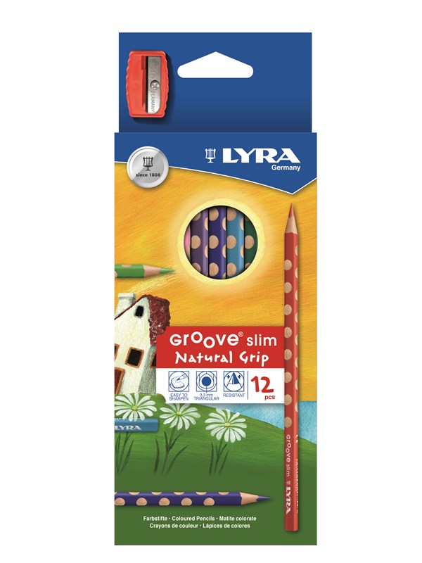Groove Slim 12-pack + Sharpener