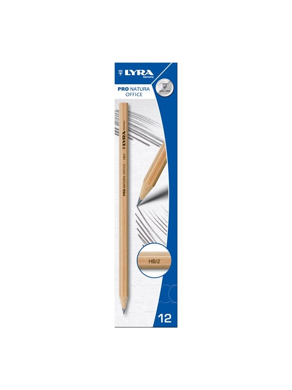 Lyra Pro Natura Graphite HB 12-pack