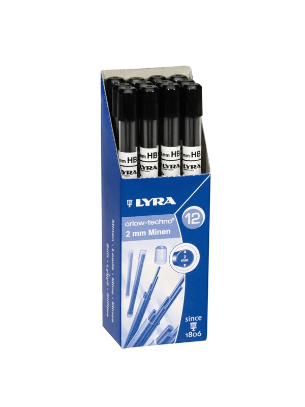 Lyra Orlow-Techno 2mm HB case 6 pcs