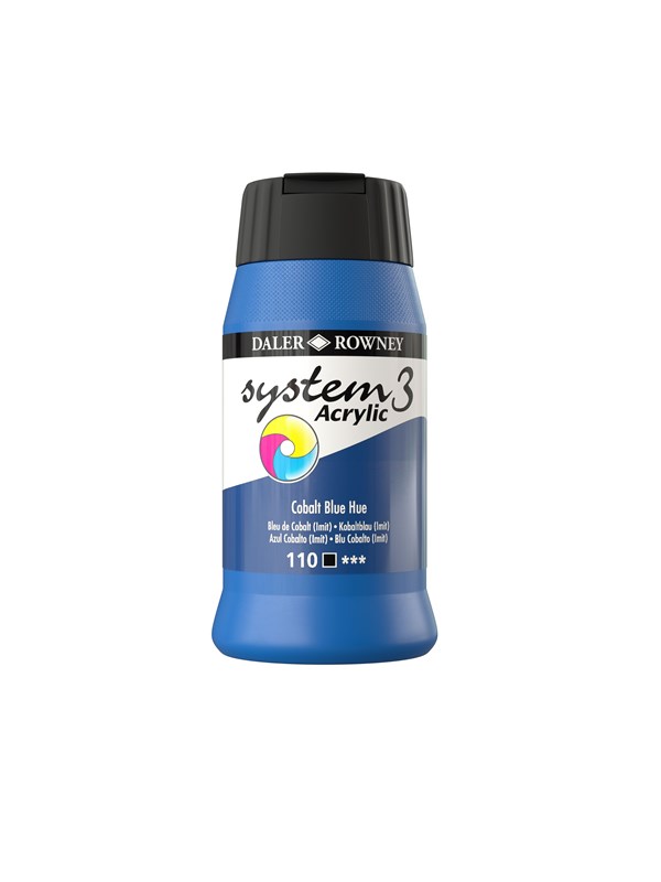 Daler-Rowney System3 500 ml Cobalt Blue Hue