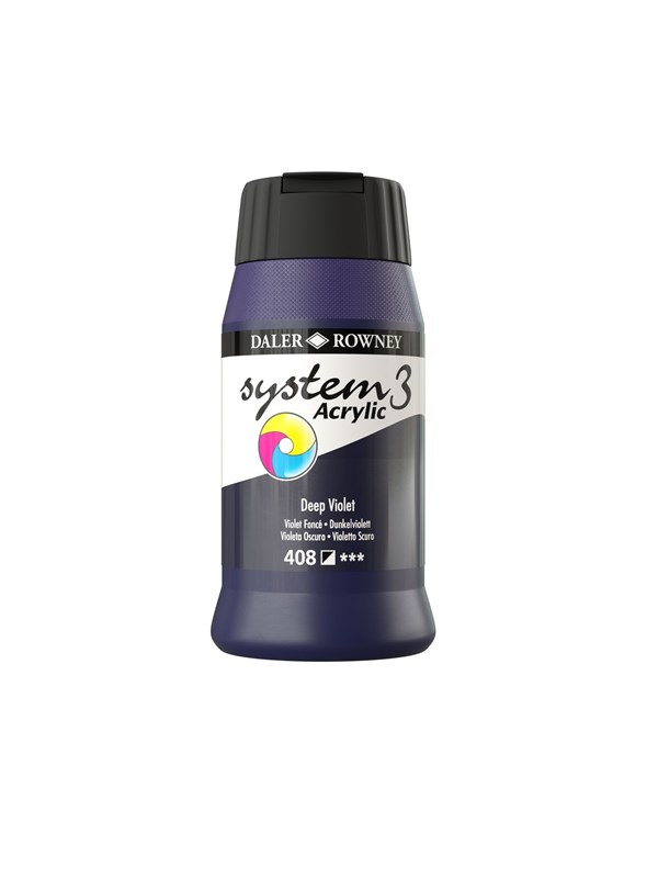 Daler-Rowney System3 500 ml Deep Violet
