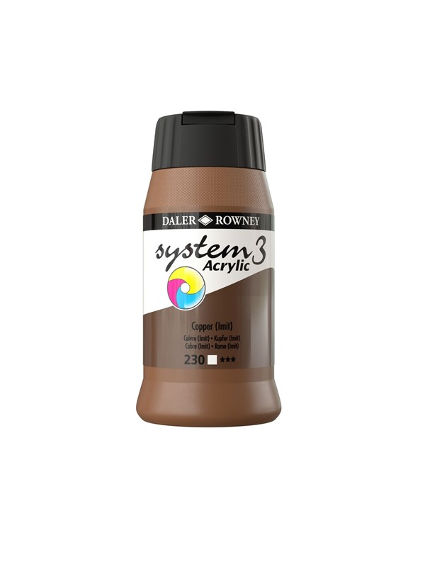 Daler-Rowney System3 500 ml Copper Hue