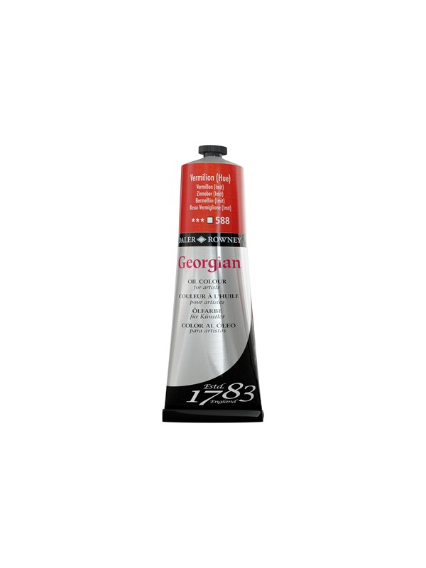 Daler-Rowney Georgian Oil 225 ml Vermilion (Hue)