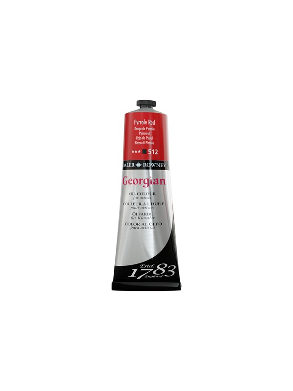 Daler-Rowney Georgian Oil 225 ml Pyrrole Red