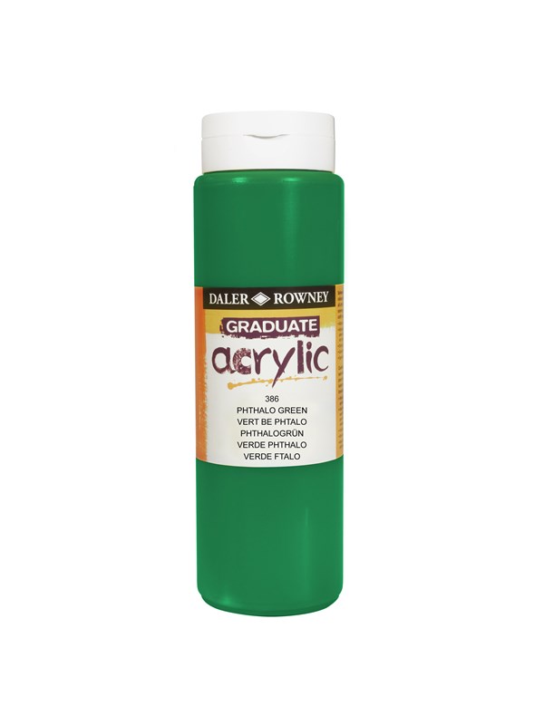Daler-Rowney Graduate Acrylic 500 ml Phthalo Green