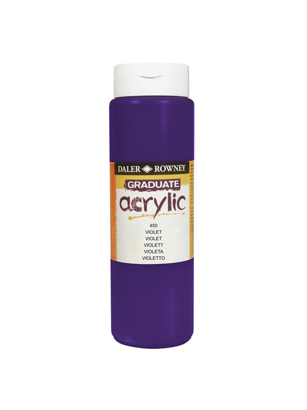 Daler-Rowney Graduate Acrylic 500 ml Violet