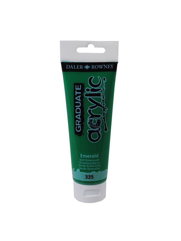Daler-Rowney Graduate Acrylic 120 ml Emerald Green