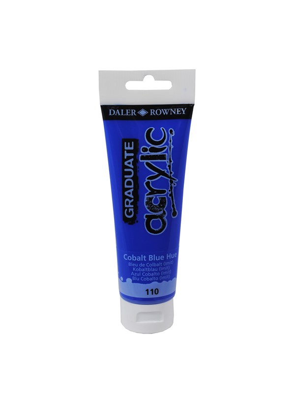 Daler Rowney Graduate Acrylic Paint 120 ml. - Cobalt Blue (Hue)