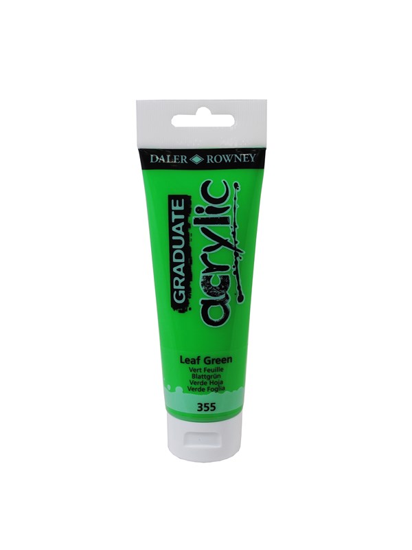 Daler-Rowney Graduate Acrylic 120 ml Leaf Green