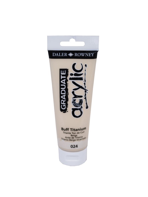 Daler-Rowney Graduate Acrylic 120 ml Buff Titanium