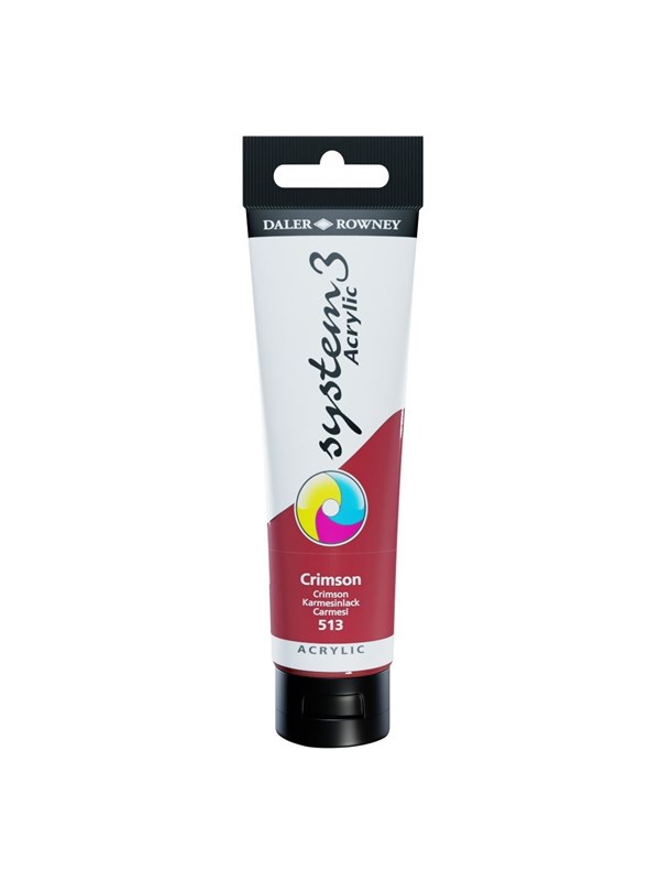 Daler-Rowney System3 150 ml Crimson