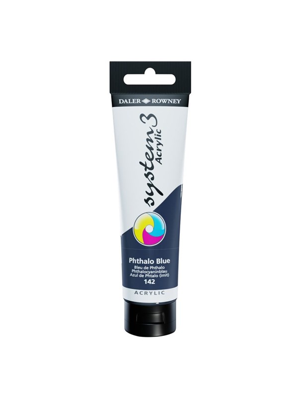 Daler-Rowney System3 150 ml Phthalo Blue