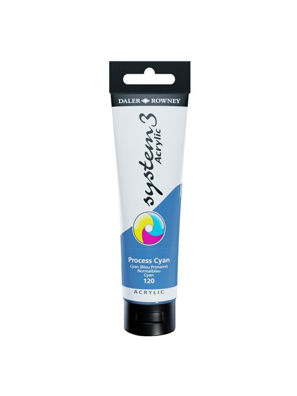 Daler-Rowney System3 150 ml Process Cyan