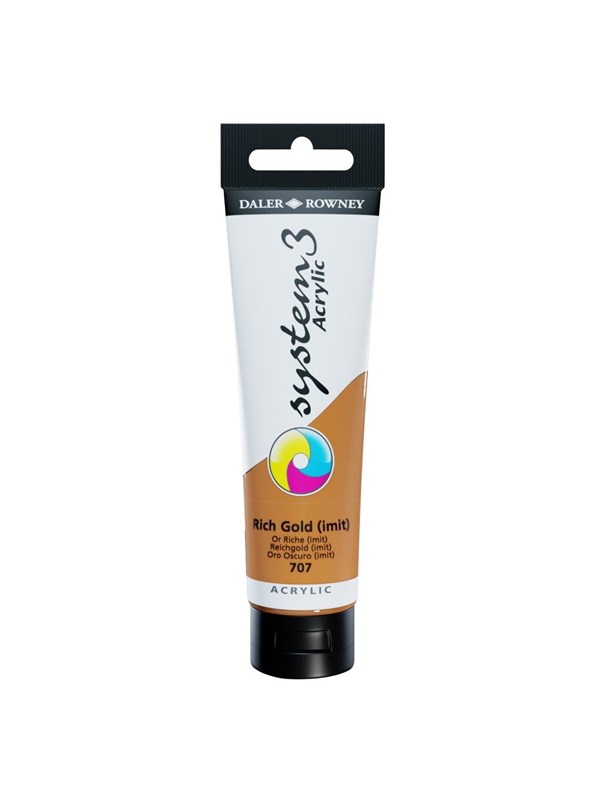 Daler-Rowney System3 150 ml Rich Gold Hue