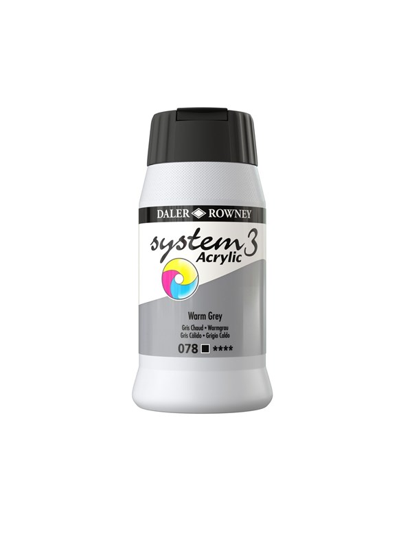 Daler-Rowney System3 500 ml Warm Grey