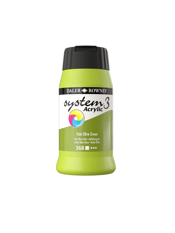 Daler-Rowney System3 500 ml Pale Olive Green