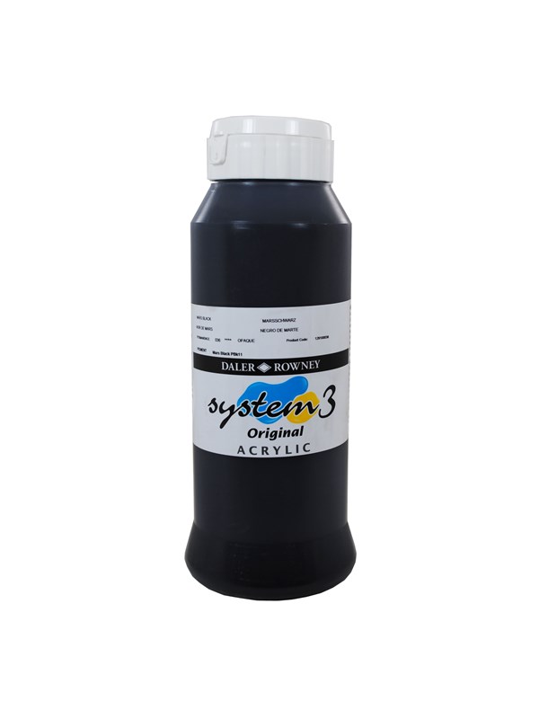 Daler-Rowney System3 1L Mars Black
