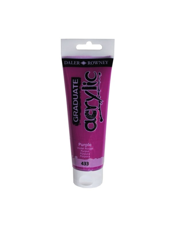 Daler-Rowney Acrylverf 120 ml - Levendige Violette Kleur