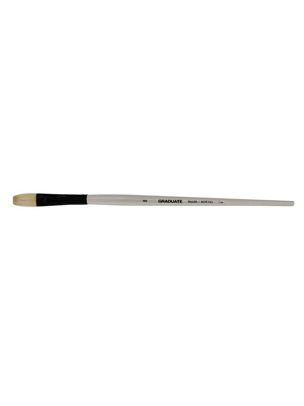 Daler-Rowney Graduate Bristle Long Flat Nr 8