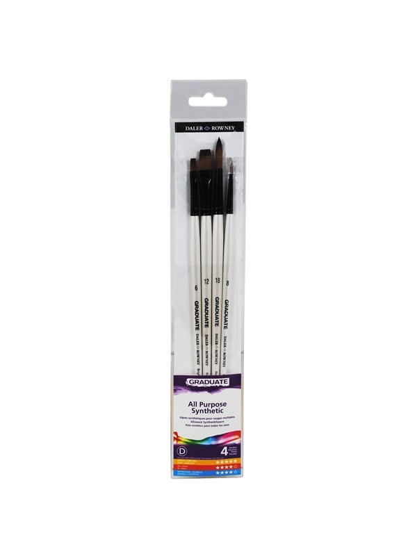 Daler-Rowney Graduate Synthetic Set 4 pcs