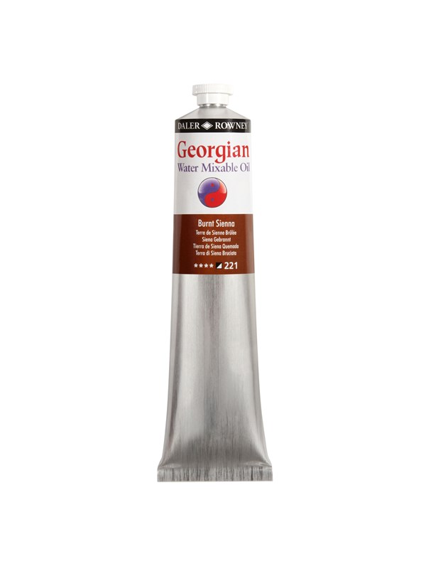 Daler-Rowney Georgian WMO 200 ml Burnt Sienna