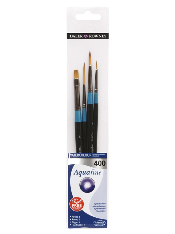 Daler-Rowney Aquafine Wallet 400 4 pcs