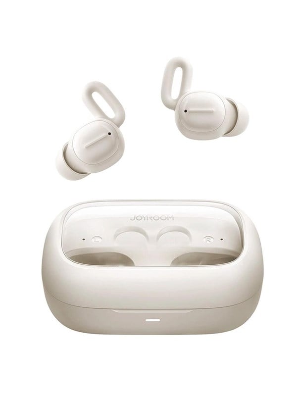 Joyroom JR-TS1 Cozydots Series TWS headphones with Bluetooth 5.3 and noise cancellation - white
