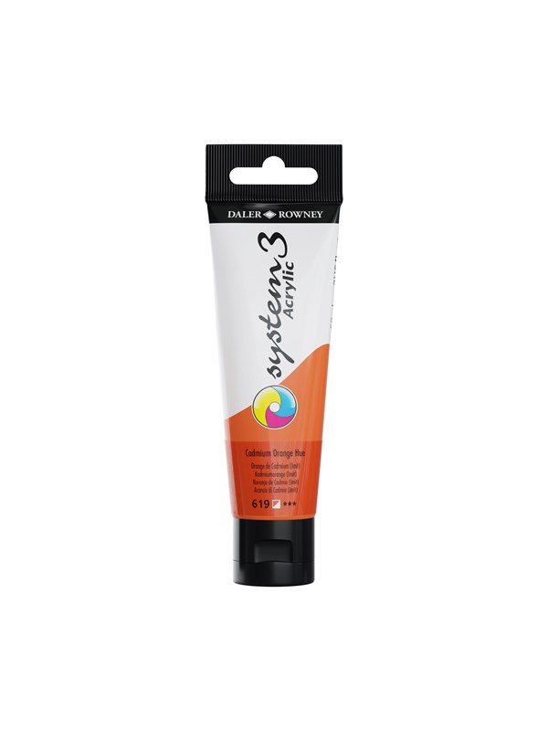 Daler-Rowney System3 59 ml Cadmium Orange (Hue)