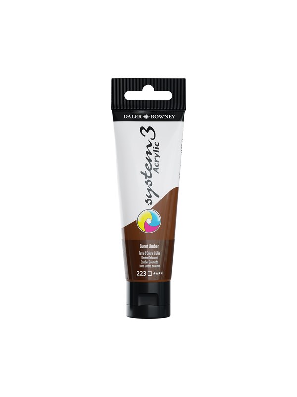 Daler-Rowney System3 59 ml Burnt Umber