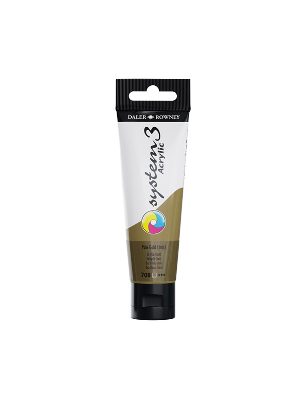 Daler-Rowney System3 59 ml Pale Gold (Hue)