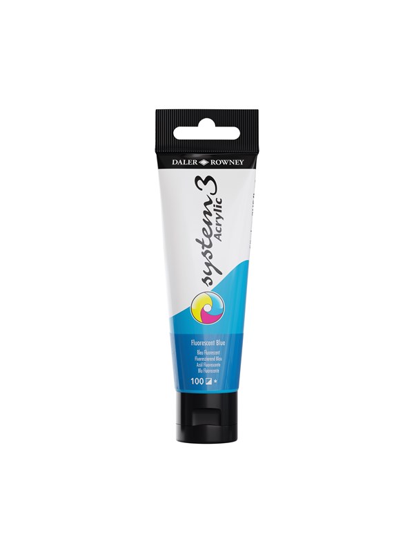 Daler-Rowney System3 59 ml Fluorescent Blue