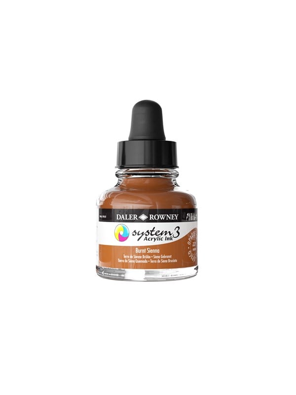 Daler-Rowney System3 Ink 29.5 ml Burnt Sienna