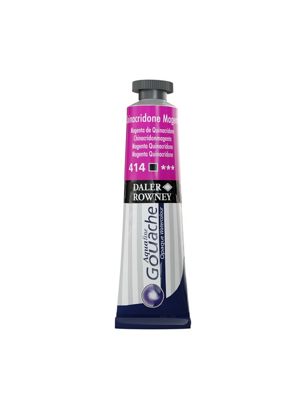 Daler-Rowney Aquafine Gouache 15ml Quinacridone Magenta