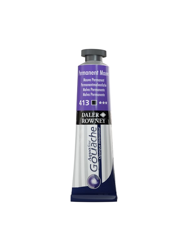 Daler-Rowney Aquafine Gouache 15ml Permanent Mauve