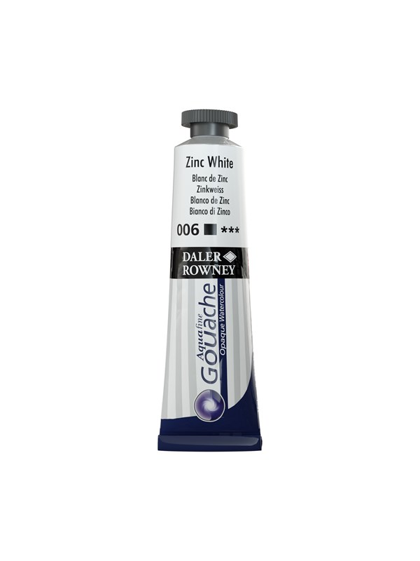 Daler-Rowney Aquafine Gouache 15ml Zinc White