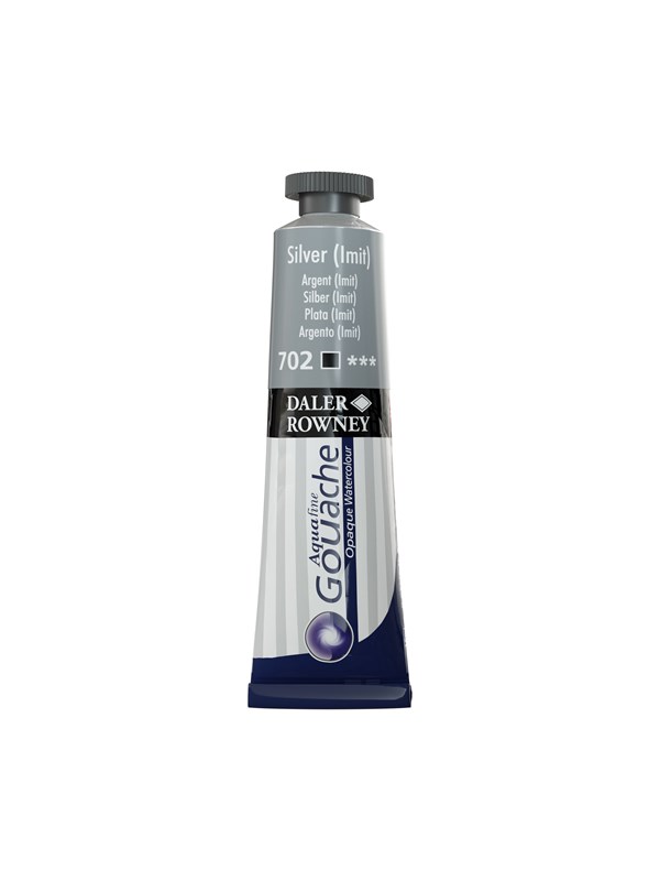 Daler-Rowney Aquafine Gouache 15ml Silver (Imit)