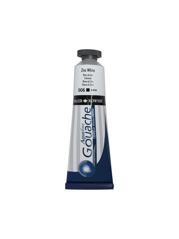 Daler-Rowney Aquafine Gouache 38ml Zinc White