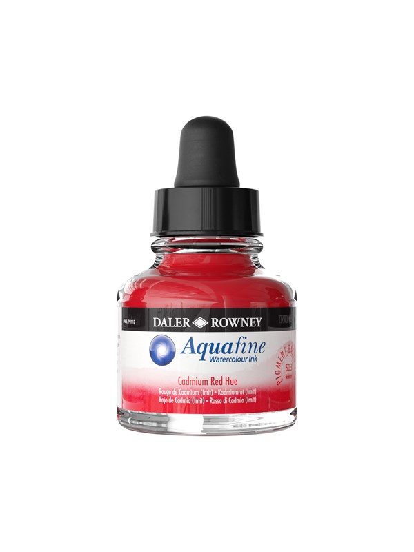 Daler-Rowney Aquafine 29.5 ml Ink Cad Red Hue
