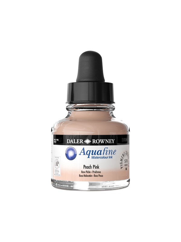 Daler-Rowney Aquafine 29.5 ml Ink Portrait Pink