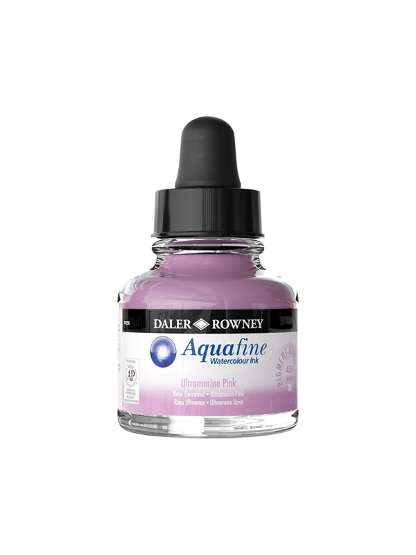 Daler-Rowney Aquafine 29.5 ml Ink Ultramarine Pink