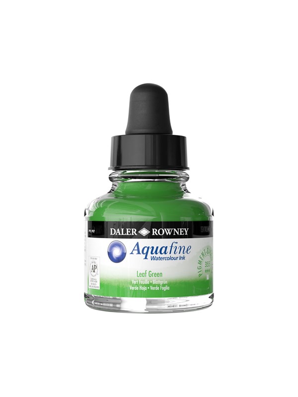 Daler-Rowney Aquafine 29.5 ml Ink Leaf Green