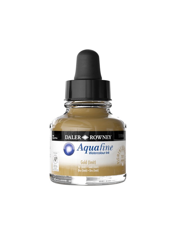 Daler-Rowney Aquafine 29.5 ml Ink Gold (Imit)