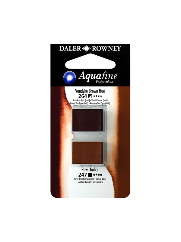 Daler-Rowney Aquafine HP Vandyke Brown Hue/Raw Umber