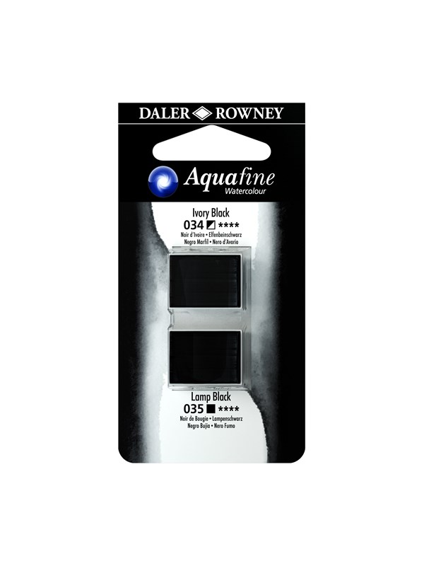 Daler-Rowney Aquafine HP Ivory Black/Lamp Black