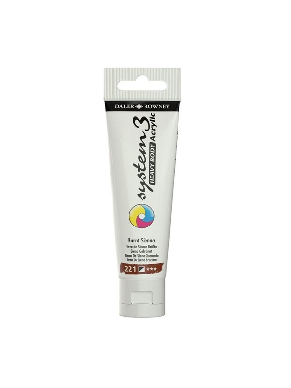 Daler-Rowney System3 Heavy Body 59 ml Burnt Sienna