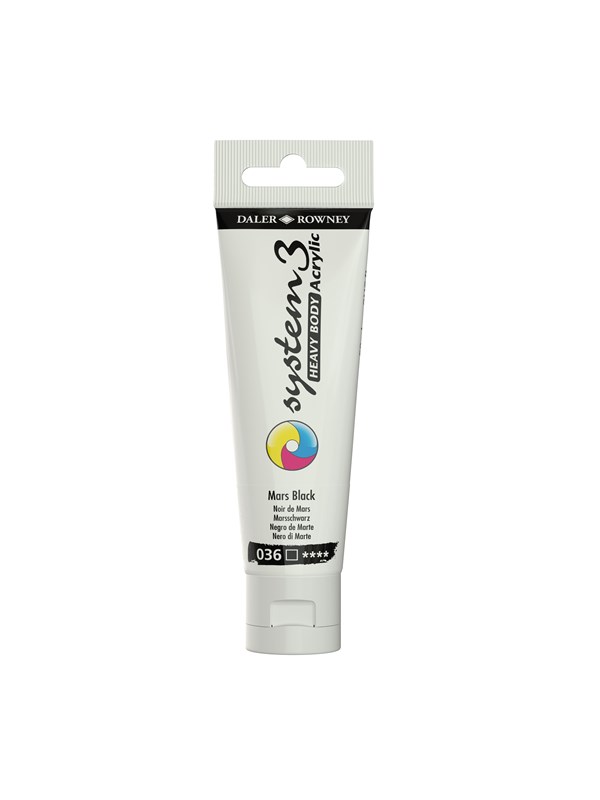 Daler-Rowney System3 Heavy Body 59 ml Mars Black