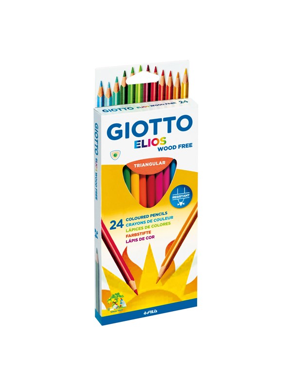 Giotto Elios Tri Wood free 24 pcs