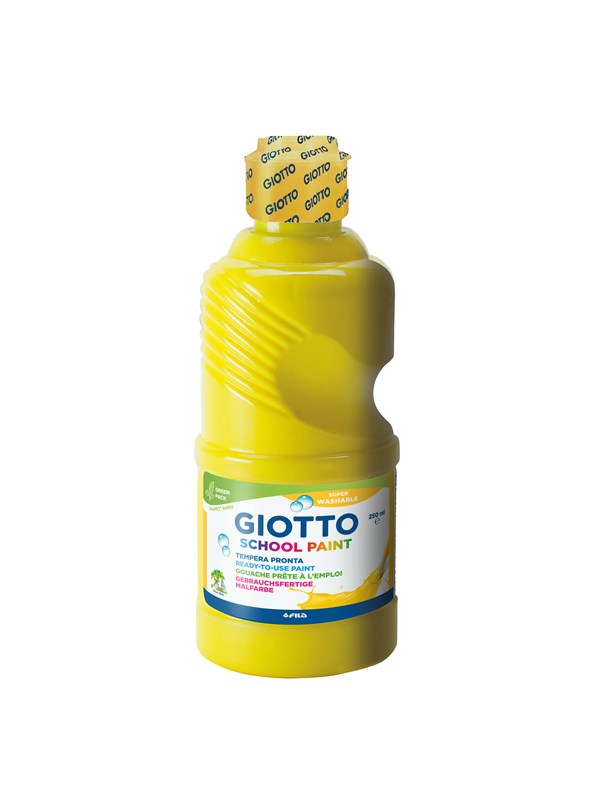 Giotto School Paint 250 ml Yellow