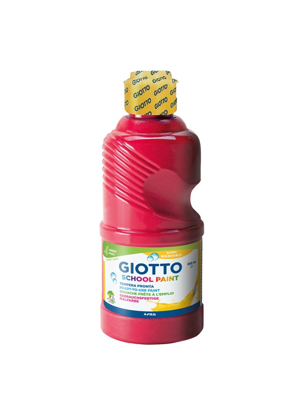 Giotto School Paint 250 ml Red