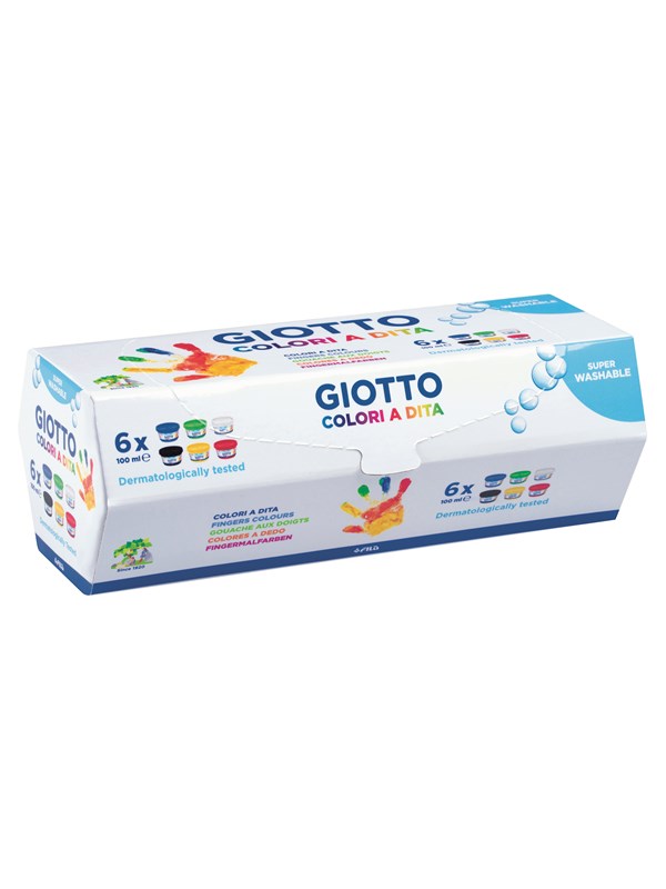 Giotto Dita Finger Paint 6x100 ml